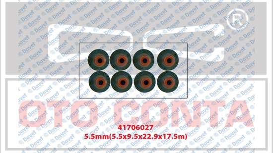 CRT-19036092 Supap Lastiği 8 Adet Takim Ford  Fiesta /Psa/Mazda 1.4 Tdci /Hdi 02-